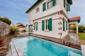 Maison moderne avec piscine à 300m de la plage